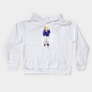 Aquamarine Hoshino - Oshi no Ko (Watercolor) Kids Hoodie